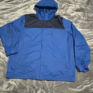 Tommy Hilfiger Blue and Black Windbreaker